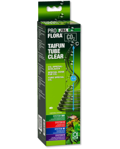 (3)JBL PROFLORA CO2 TAIFUN TUBE CLEAR