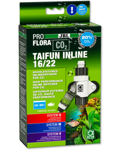 JBL - Proflora CO2 Taifun Inline - 16/22 mm