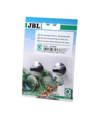 (2)JBL Ventouse a anneau élast. dia 12 mm 2pces