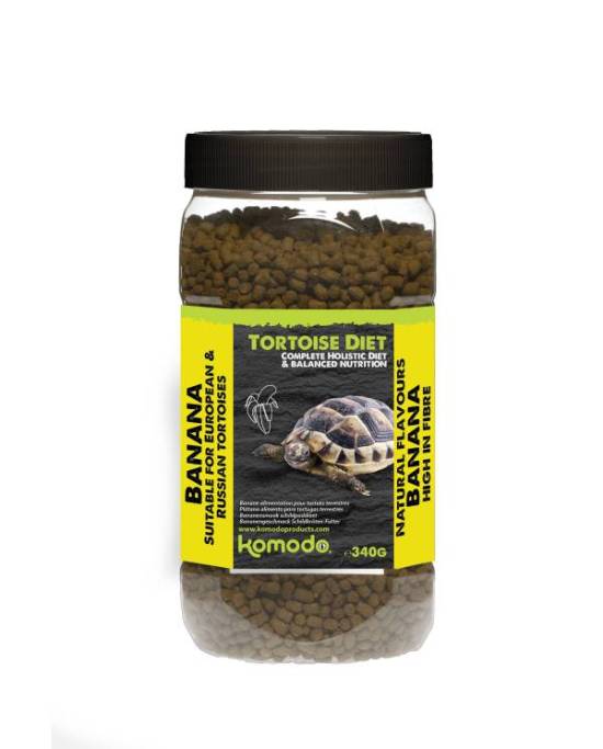 Komodo - Tortoise Diet Banana - 340g