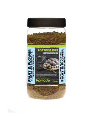 Komodo - Tortoise Diet Fruit & Flower - 340g