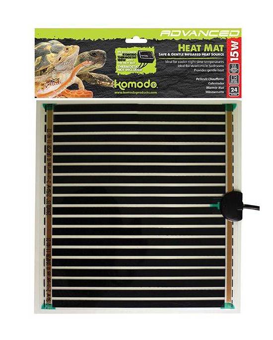 Komodo - Advanced Heat mat - 15W - 276x274 mm