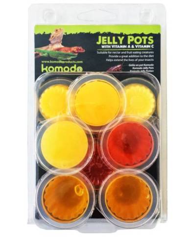 Jelly Pots Fruit Flavours 8pc