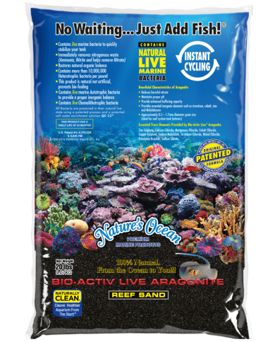 BLACK BEACH REEF SAND 0,5-1,5mm en 9,07 KG