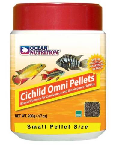 Ocean Nutrition - SEC - Cichlid Omni - Granulés Small - 200g
