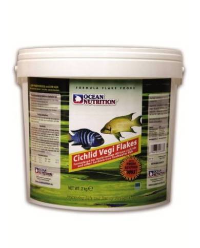 Ocean Nutrition - SEC - Cichlid Vegi - Flocons - 2kg 
