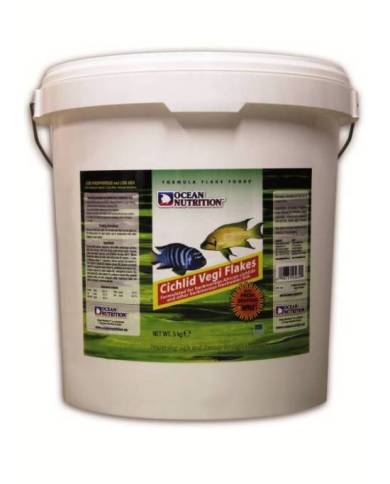 Ocean Nutrition - SEC - Cichlid Vegi - Flocons - 5kg 