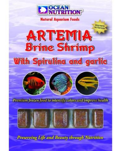 Ocean Nutrition - OC - Artemia avec Spiruline & Ail - Blister - 100g