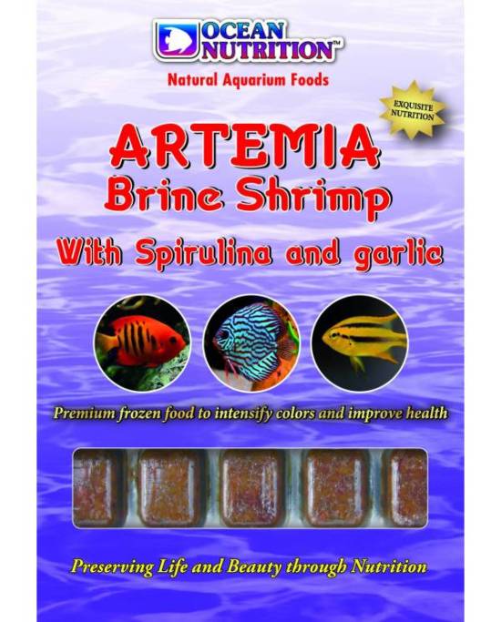 Ocean Nutrition - OC - Artemia avec Spiruline & Ail - Blister - 100g