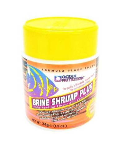Ocean Nutrition - SEC - Brine Shrimp plus - Flocons - 34g