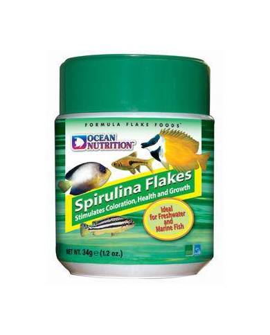 Ocean Nutrition - SEC - Sprirulina - Flocons - 34g