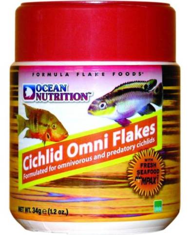 Ocean Nutrition - SEC - Cichlid Omni - Flocons - 34g