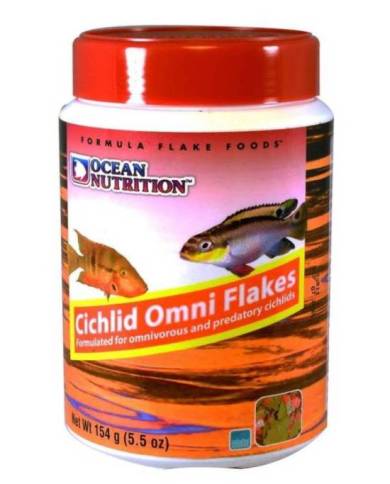 Ocean Nutrition - SEC - Cichlid Omni - Flocons - 156g