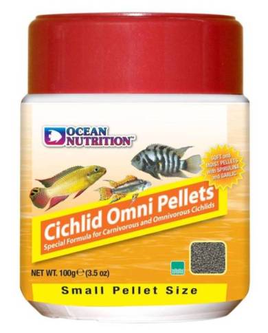Ocean Nutrition - SEC - Cichlid Omni - Granulés Small -  100g