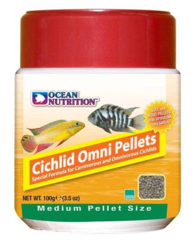 Ocean Nutrition - SEC - Cichlid Omni - Granulés Medium - 100g