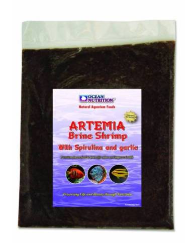 Ocean Nutrition - OC - Artemia spiruline & ail - Plaque - 454g