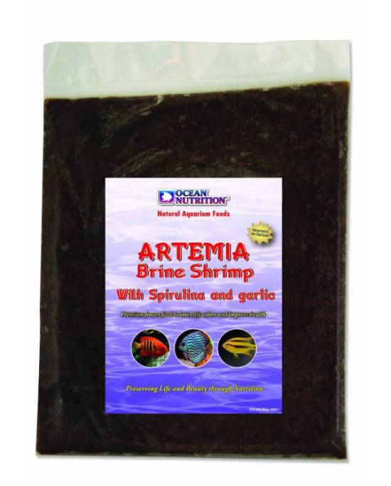 Ocean Nutrition - OC - Artemia spiruline & ail - Plaque - 454g