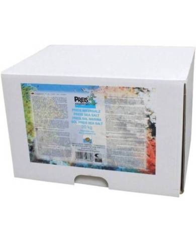 *SC** PREIS Sel de mer 20 kg en carton