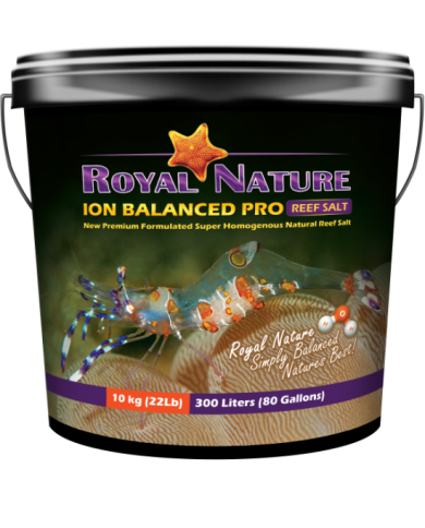 Royal Nature - Ion Balanced Pro Reef Salt - 10kg (seau)