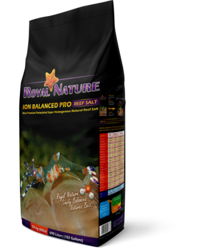 Royal Nature - Ion Balanced Pro Reef Salt - 23kg  (recharge pack)