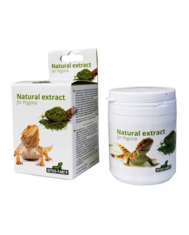 (1) Natural extract for Pogona -- Complément nutritionnel pour pogona