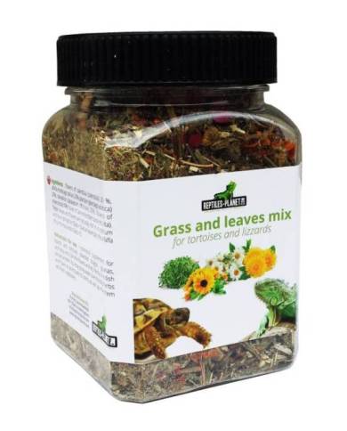 (1) Grass and leaves mix for Reptiles
