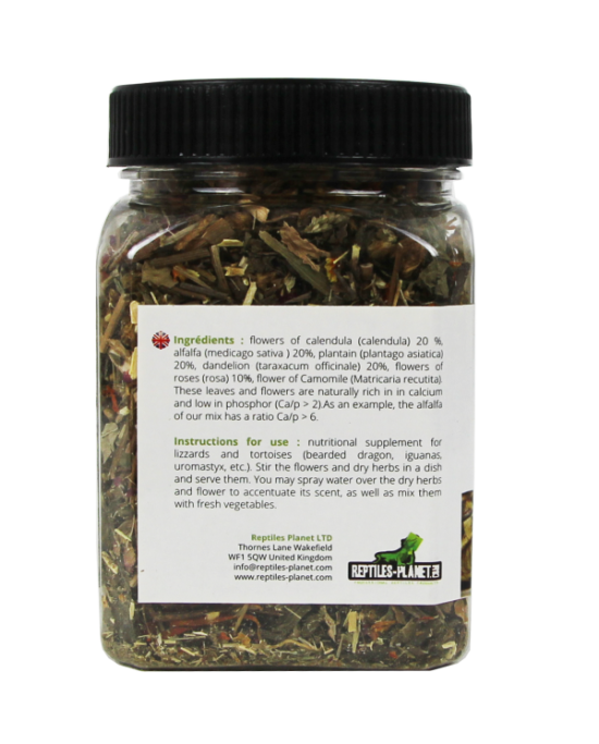 Reptiles Planet - Grass and Leaves Mix for Reptiles - 150g