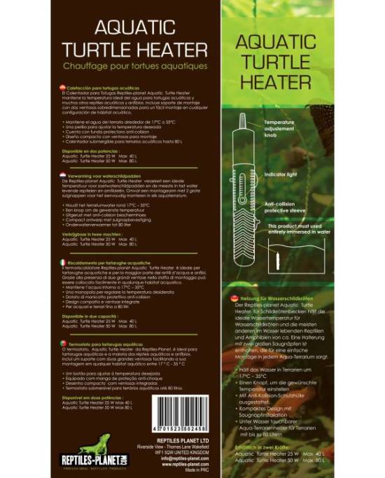 (1) Aquatic Turtle Heater 25W Chauffage tortue d'eau