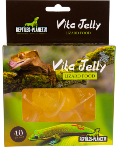 Reptiles Planet - Vita Jelly Banana Lizard Food - 10 pcs