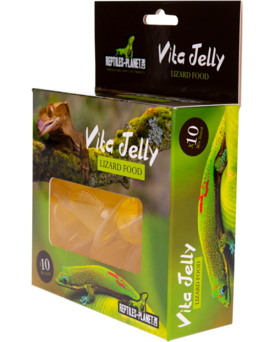 Reptiles Planet - Vita Jelly Banana Lizard Food - 10 pcs