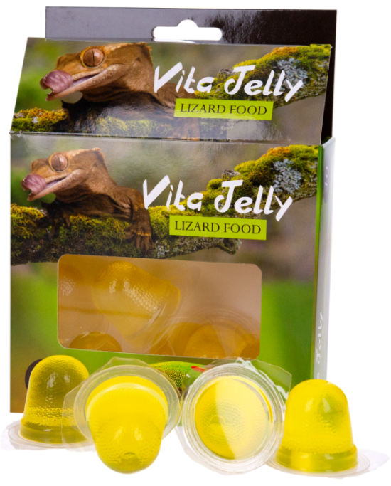 Reptiles Planet - Vita Jelly Banana Lizard Food - 10 pcs