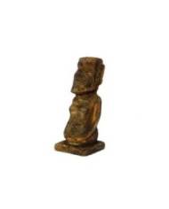 Reptiles Planet - Décoration Moai primitive - 8,5x8,5x20,5 cm