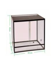 Reptiles Planet - Terrarium Elegance - Black - 30x30x45 cm