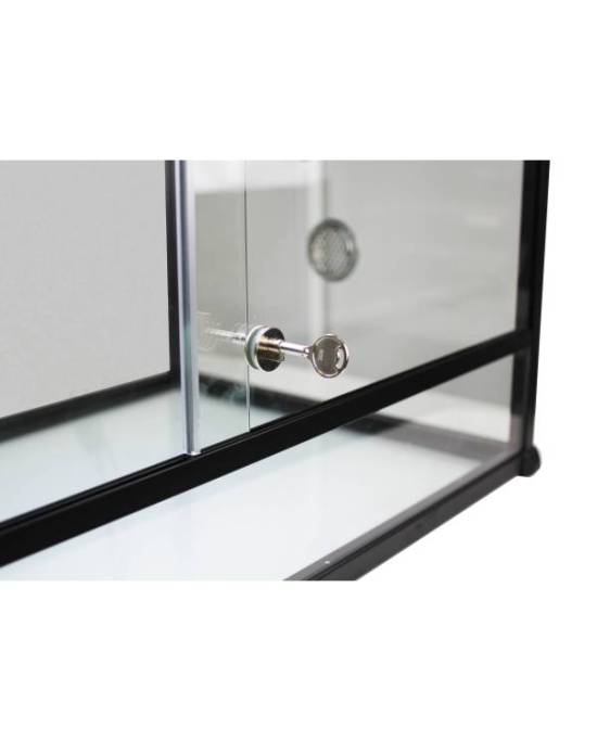 Reptiles Planet - Terrarium Elegance - Black - 45x30x30 cm