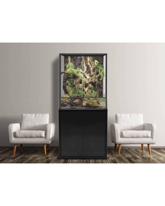 Reptiles Planet - Terrarium Elegance - Black - 45x30x30 cm