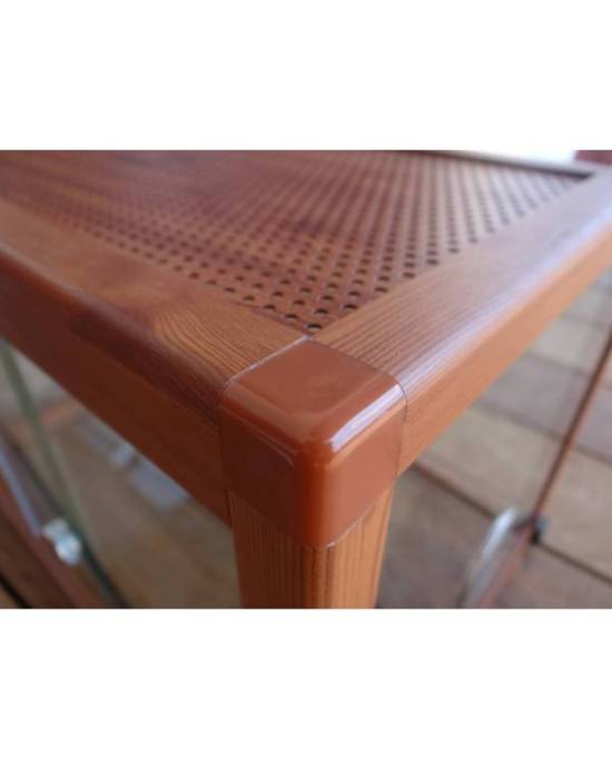 Reptiles Planet - Terrarium Elegance - Wood texture - 100x45x50 cm