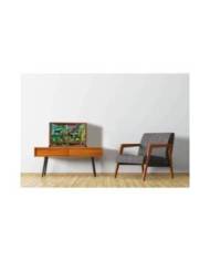 Reptiles Planet - Terrarium Elegance - Wood texture - 100x45x50 cm