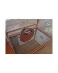 Reptiles Planet - Terrarium Elegance - Wood texture - 100x45x50 cm