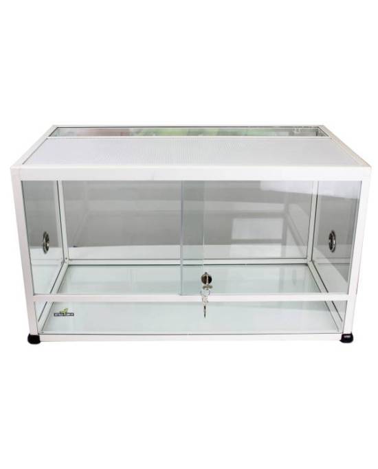 Reptiles Planet - Terrarium Elegance - White - 140x50x60 cm