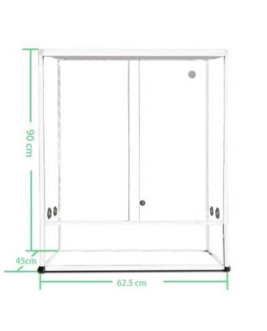 Reptiles Planet - Terrarium Elegance - White - 62,5x45x90 cm