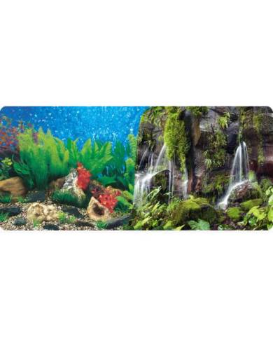Reptiles Planet - Poster Waterfall - 2 faces - 0,50x15 m