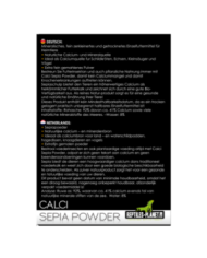 Reptiles Planet - Calci Sepia Powder - Os de Seiche en poudre - 100g