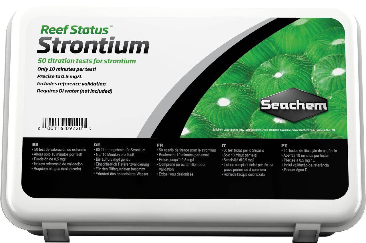 Seachem Reef Strontium 500mL – Aquarium Supplement For Coral Growth