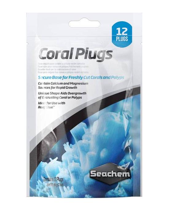 Seachem - Coral plugs - 12 pcs