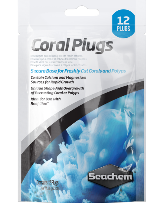 Seachem - Coral plugs - 12 pcs