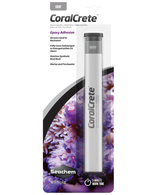 Seachem - Coral crete - 114g - gris