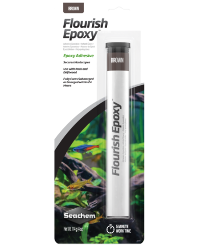 Seachem - Flourish epoxy - 114g - marron
