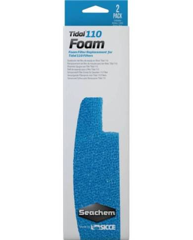 Seachem - Mousse pour filtre Tidal 110 - 2 pcs