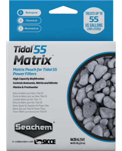 Seachem - Tidal 55 - Matrix - 250mL