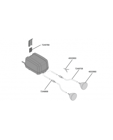 Eheim - Clapet anti-retour pour tuyau à air Ø 4/6 mm